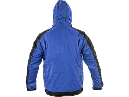 Bunda CXS IRVINE, zimní, pánská, modro-černá, vel. XL